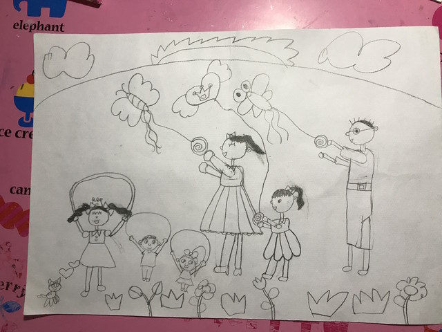 周日儿童画种中级班 - 晨枫雨露的日记-babytree 宝宝