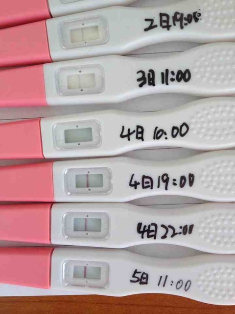 6号末次的已测到强阳,半定量走起来!