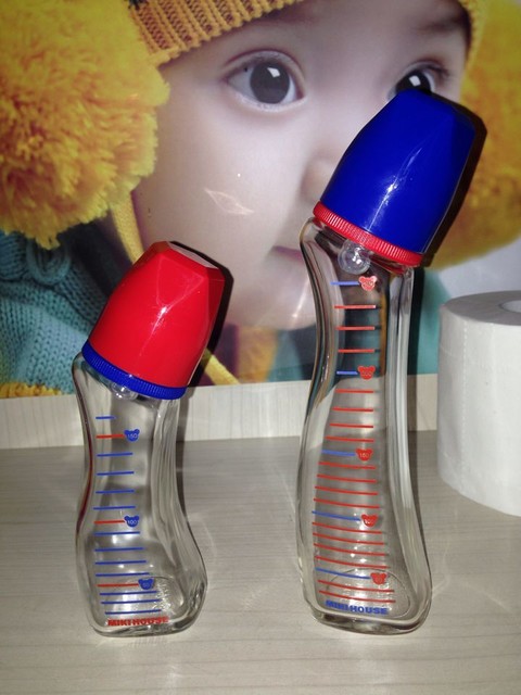 宝贝得日本小奶瓶到了