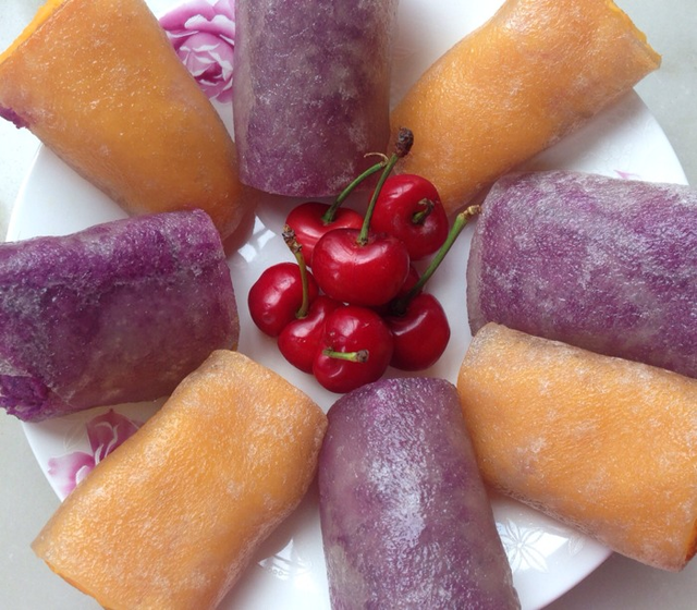 水晶紫薯糕,带【精美教程】_发现西米煮熟后,露出里面的颜色真_宝宝树