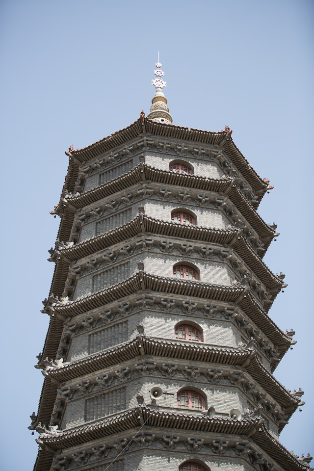 拜访保定观音寺