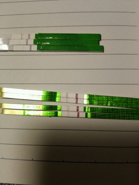 你看我颜色都不够深,16号还是18号左右排卵的