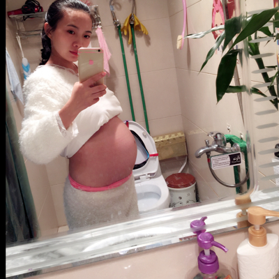 怀孕快七个月了…晒晒孕妇照