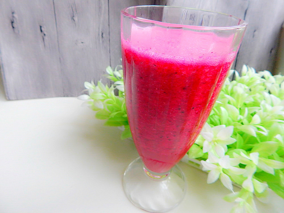 【九阳美食】红心火龙果汁