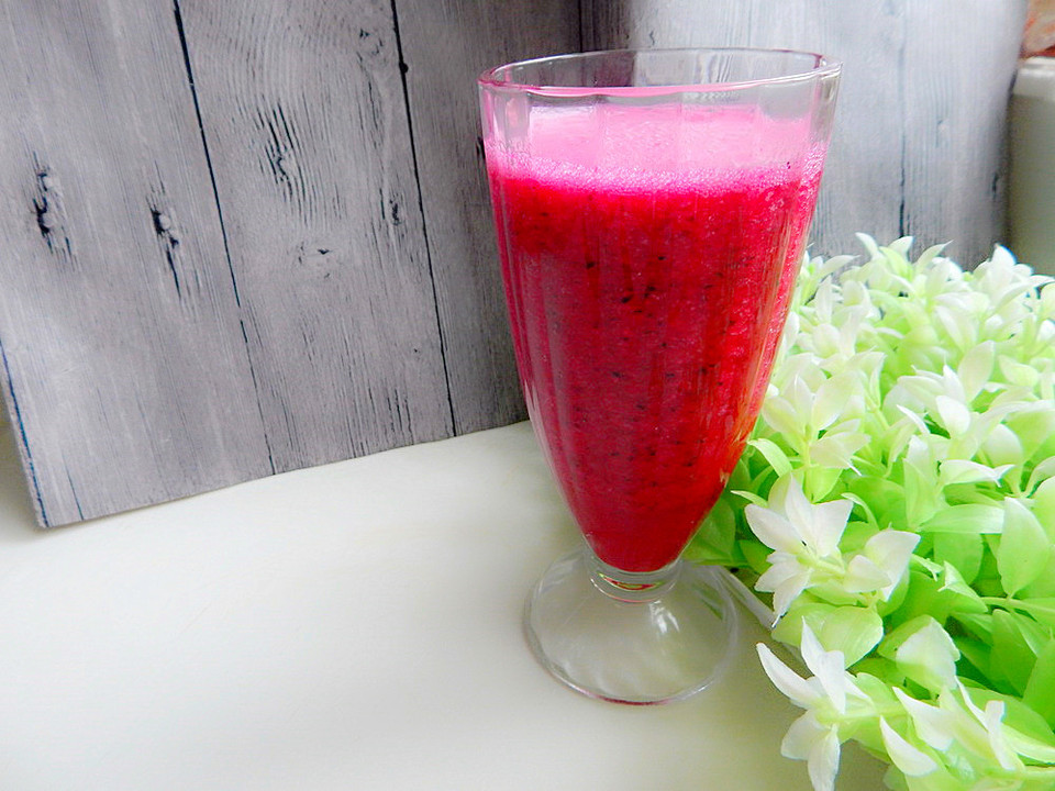 【九阳美食】红心火龙果汁